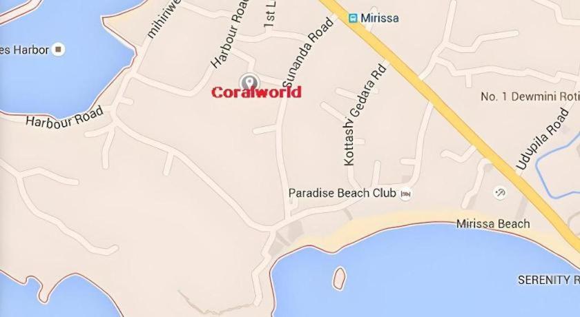 Coralworld Hotel Mirissa Kültér fotó
